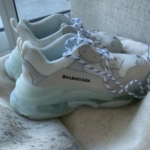 Balenciaga Triple S Clear Sole Sneakers